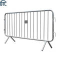 Hot Dipped Galvanized Fixed Leg 2.3m Crowd Control Pedestrian Barrier.